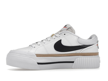 Nike Court Legacy Lift White Black (Women's)