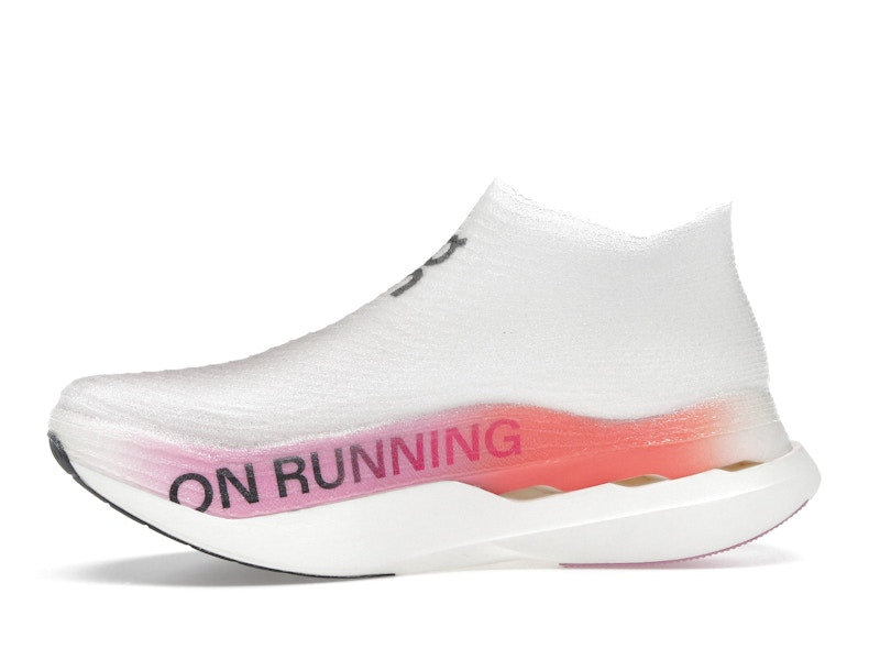 On Running Cloudboom Strike LS White Raspberry