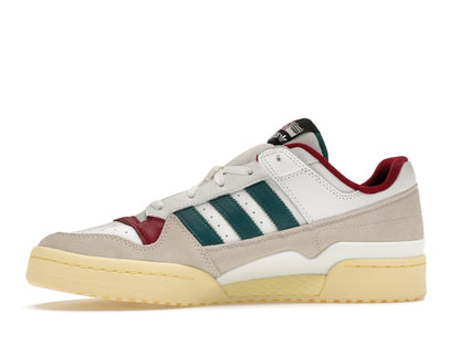 adidas Forum Low White Teal Burgundy