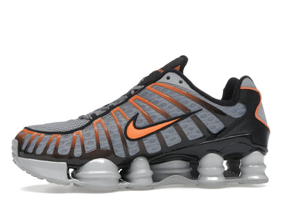 Nike Shox TL Light Smoke Grey Black Bright Mandarin