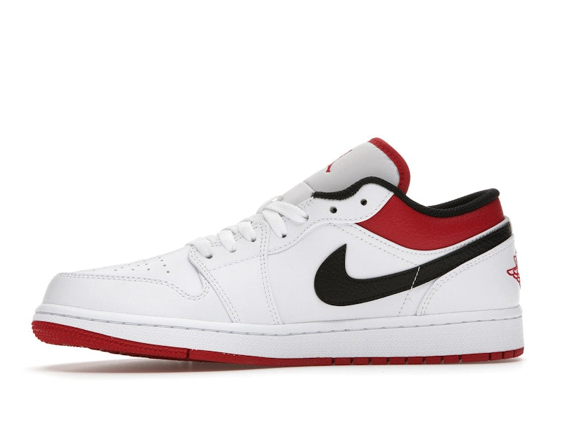 Jordan 1 Low White University Red Black