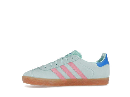 adidas Gazelle Clear Mint Bliss Pink Bright Blue (GS)