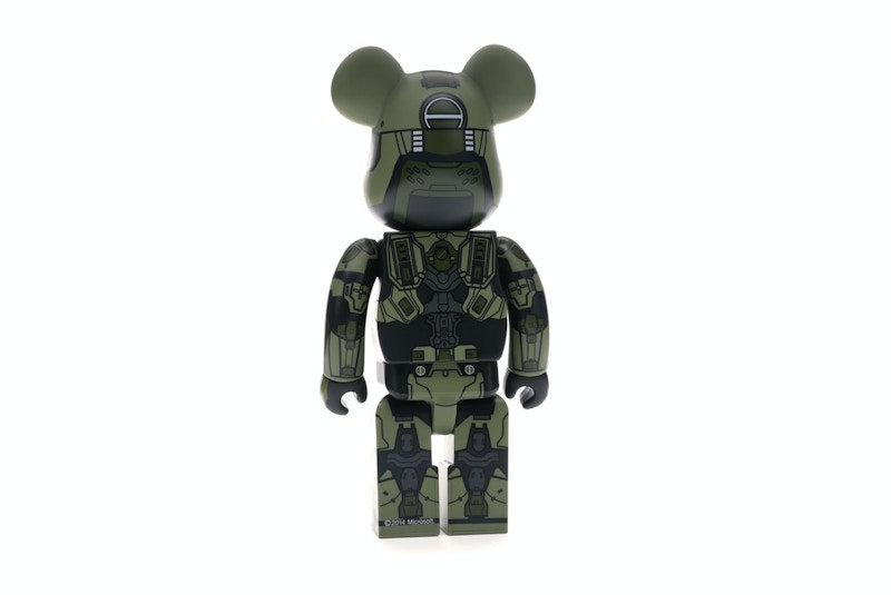 Bearbrick Halo Master Chief 400% Green