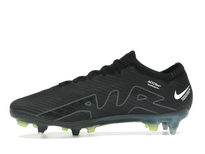 Nike Zoom Mercurial Vapor 15 Elite SG-Pro Anti-Clog Traction Black White Volt
