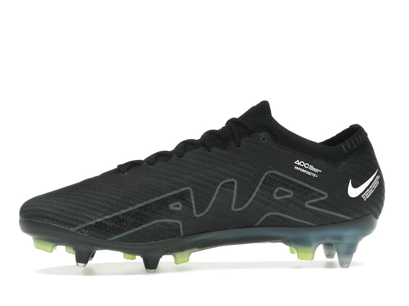 Nike Zoom Mercurial Vapor 15 Elite SG-Pro Anti-Clog Traction Black White Volt