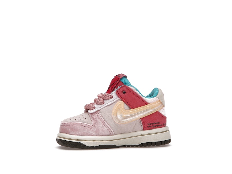 Nike Dunk Low Social Status Free Lunch Strawberry Milk (TD)