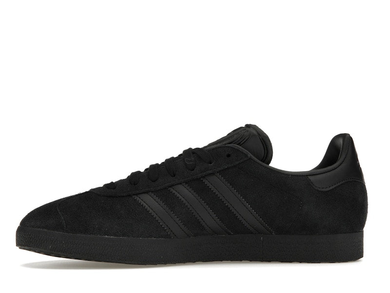 adidas Gazelle All Black Silver Metallic