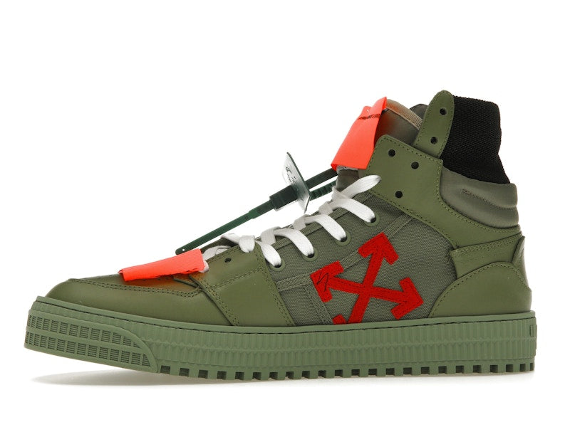 OFF-WHITE Off Court 3.0 Military Green Fuschia