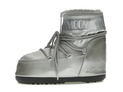 Moon Boot Icon Low Boot Glance Silver