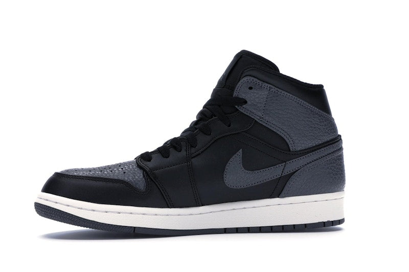 Jordan 1 Retro Mid Black Dark Grey
