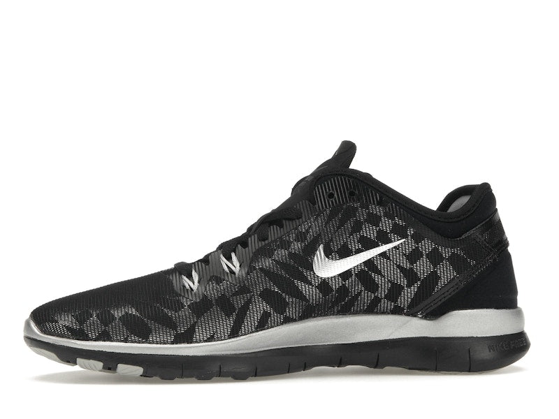Nike Free 5.0 TR Fit 5 Black Metallic Silver (Women's)