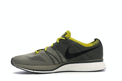 Nike Flyknit Trainer Cargo Khaki Bright Citron