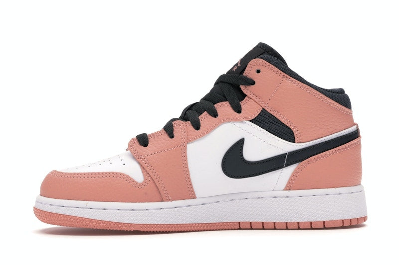 Jordan 1 Mid Pink Quartz (GS)