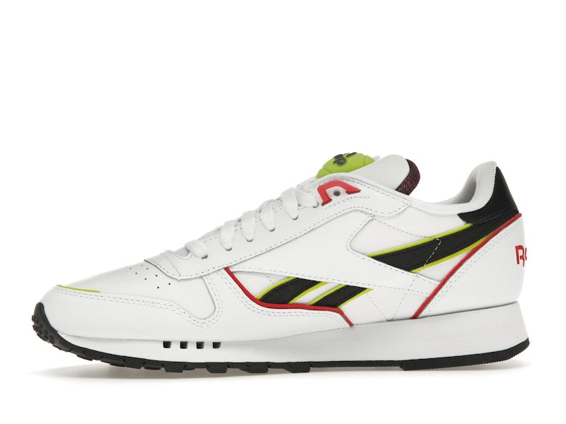 Reebok Classic Leather The Pump White Acid Yellow