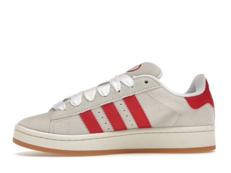 adidas Campus 00s Crystal White Better Scarlet (Women's)