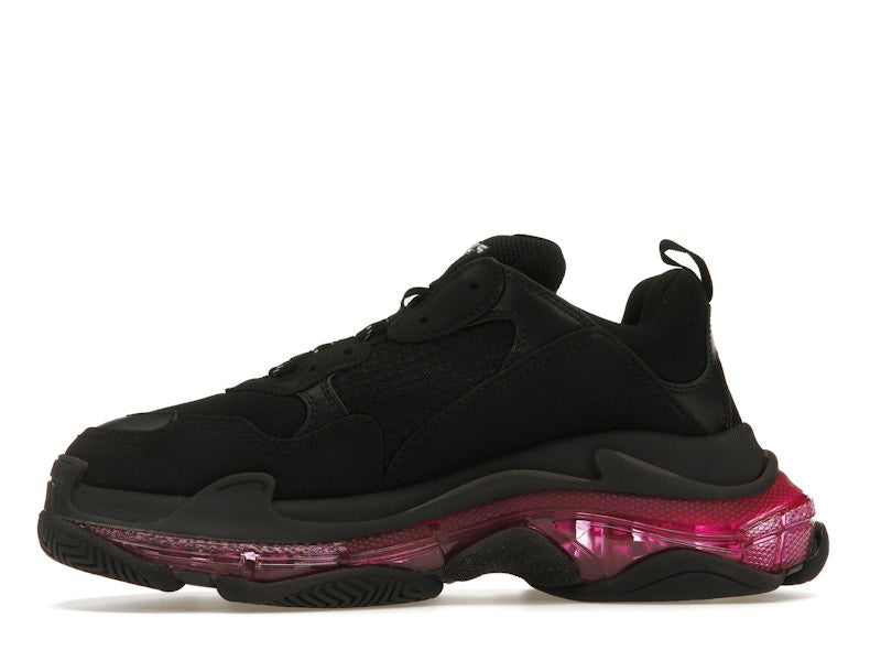 Balenciaga Triple S Clear Sole Neon Pink