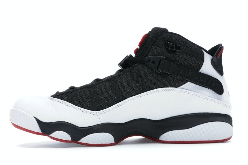Jordan 6 Rings Black White Gym Red
