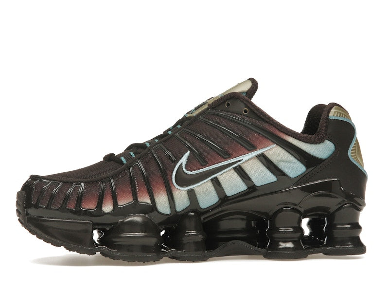 Nike Shox TL Velvet Brown Denim Turquoise (Women's)