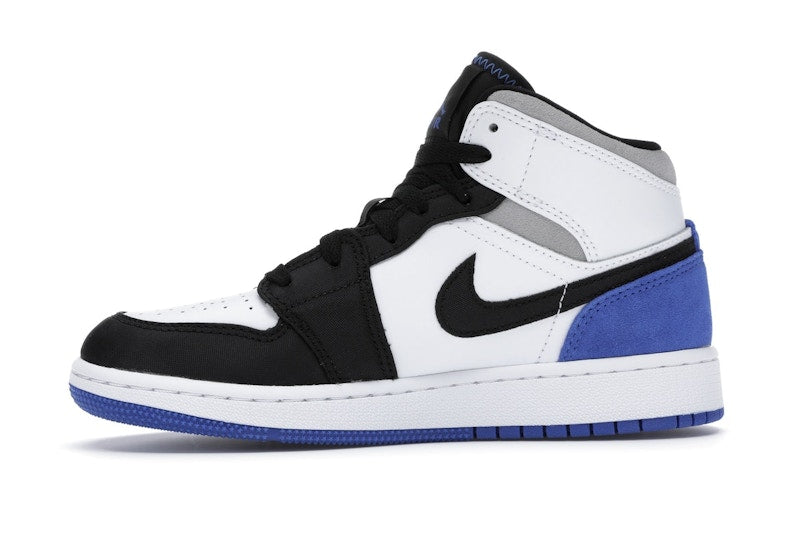 Jordan 1 Mid SE White Black Royal (GS)