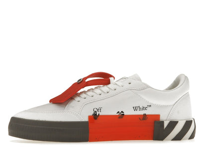 OFF-WHITE Vulcanized Low White Khaki Canvas