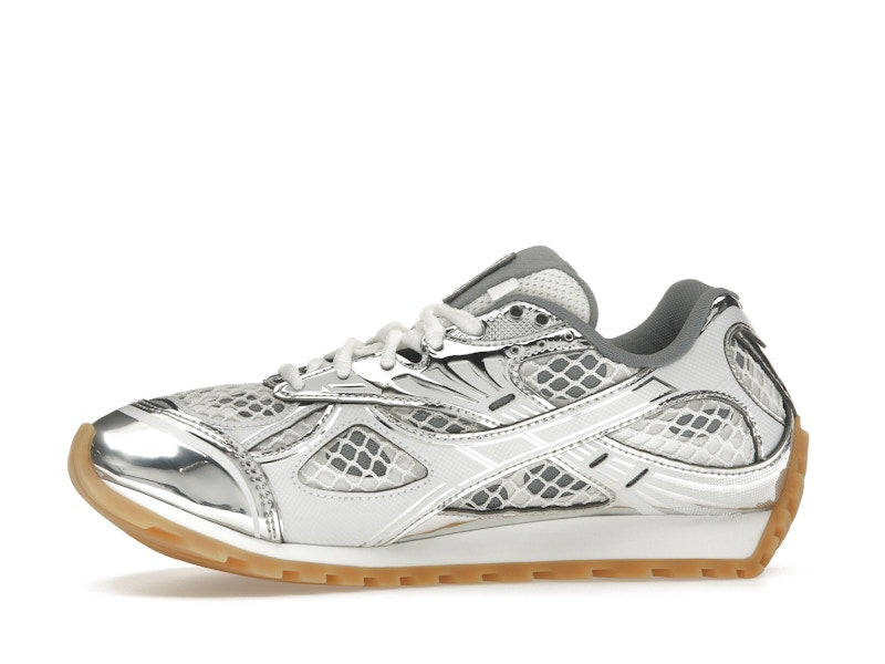 Bottega Veneta Orbit Silver White (Women's)