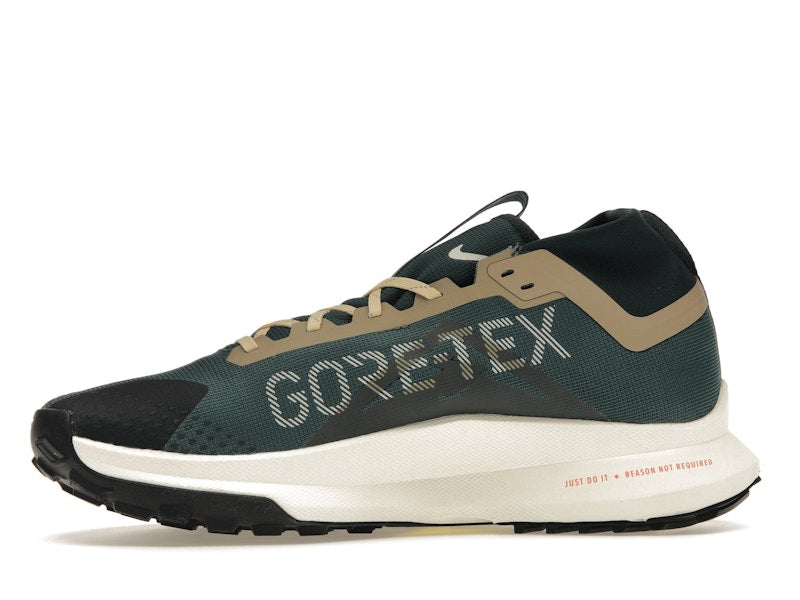 Nike React Pegasus Trail 4 Gore-Tex Noble Green Picante Red