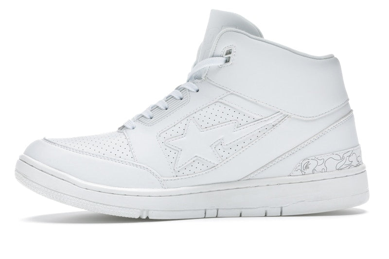 A Bathing Ape Cloud Sta Shark White