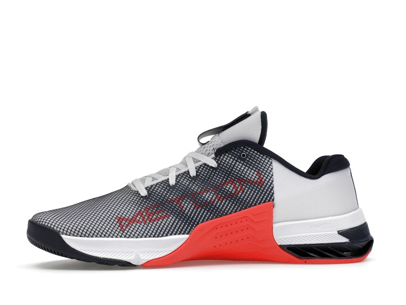 Nike Metcon 8 White Crimson Obsidian