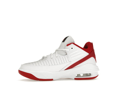 Jordan Max Aura 5 White Black Gym Red (GS)