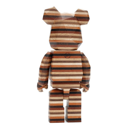 Bearbrick Karimoku Fragment Polygon-Horizon 400% Wood