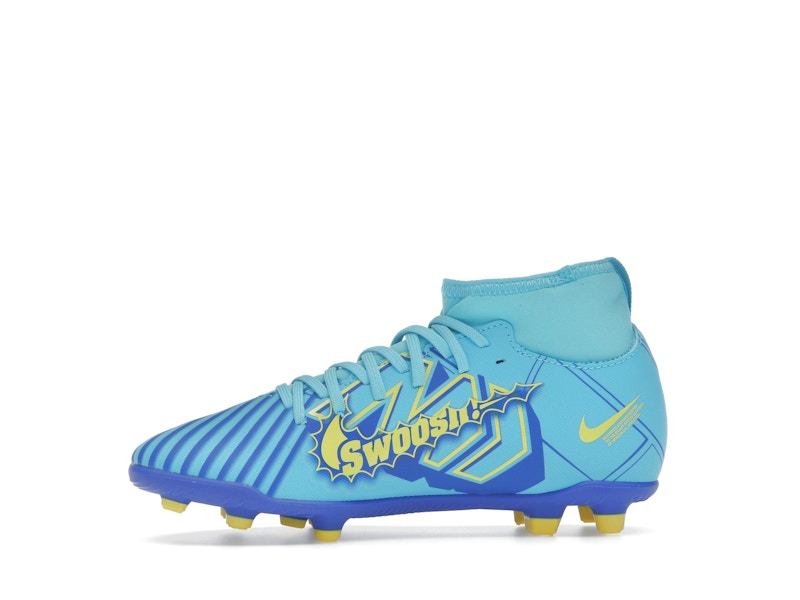Nike Mercurial Superfly 9 Club KM FG/MG Baltic Blue White (GS)