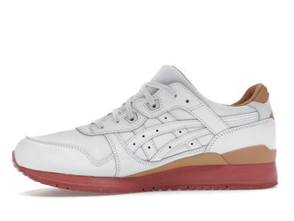 ASICS Gel-Lyte III Packer Shoes x J. Crew White Buck