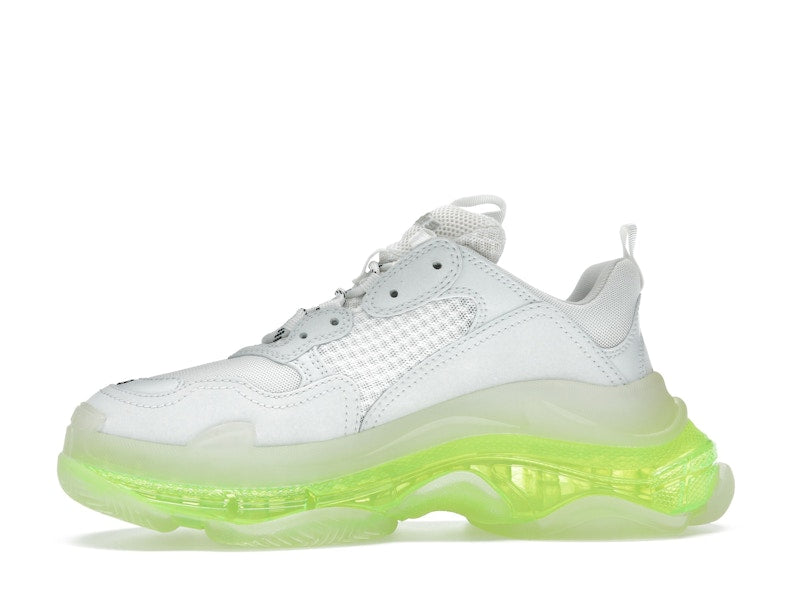 Balenciaga Triple S Clear Sole White Fluo Yellow (Women's)