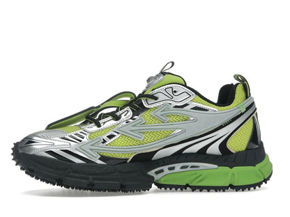 OFF-WHITE Be Right Back Silver Green Fluo
