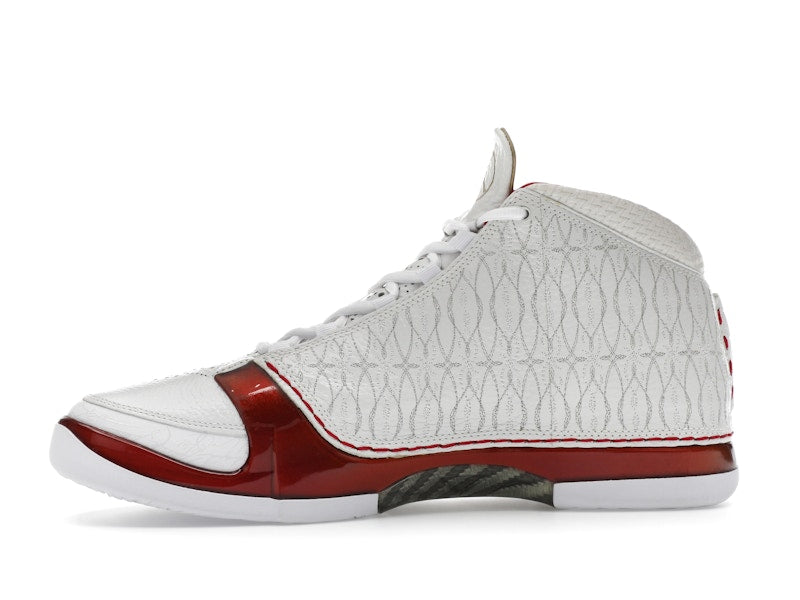 Jordan 23 White Varsity Red