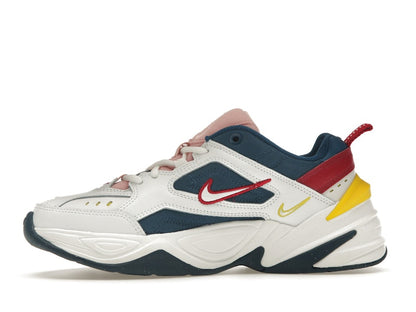 Nike M2K Tekno Blue Force Summit White Chrome Yellow (Women's)