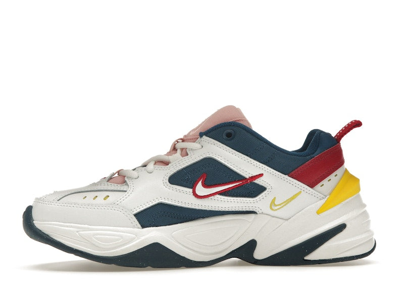 Nike M2K Tekno Blue Force Summit White Chrome Yellow (Women's)