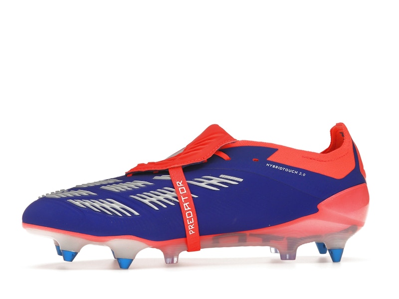 adidas Predator Elite Foldover Tongue SG Lucid Blue Cloud White Solar Red