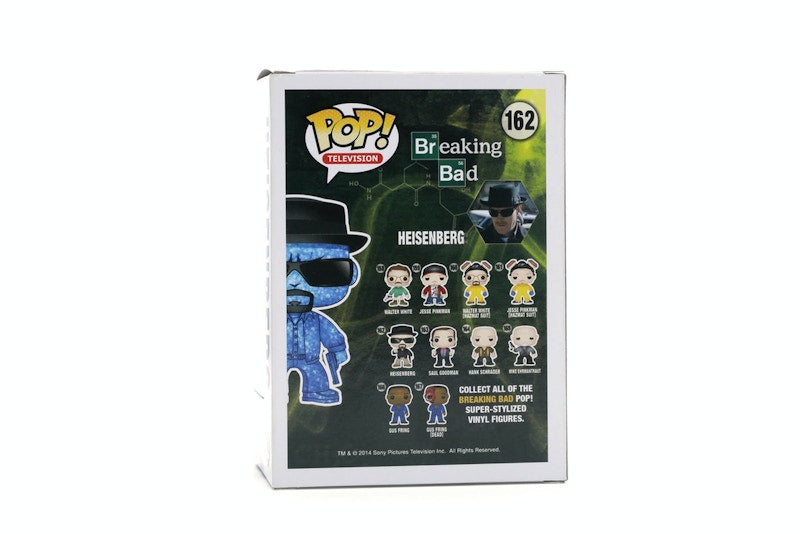 Funko Pop! Television Breaking Bad Heisenberg (Blue Crystal) Summer Convention Exclusive Figure #162