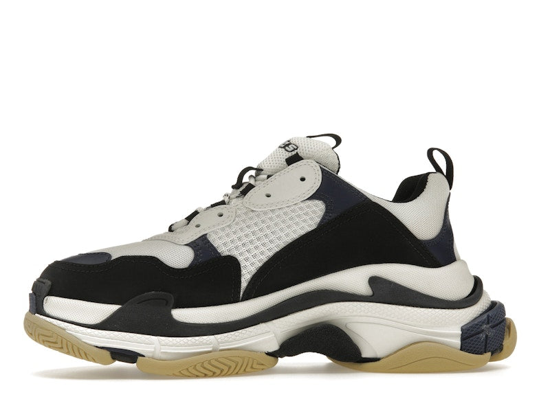Balenciaga Triple S White Navy Black