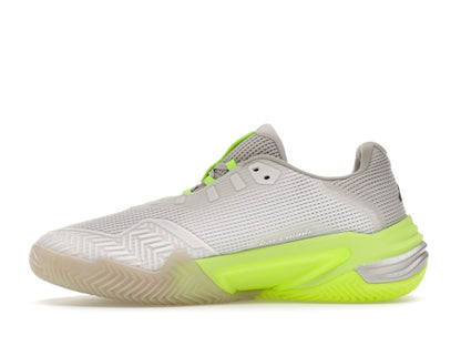 adidas Barricade 13 Clay Cloud White Iron Metallic Lucid Lemon (Women's)