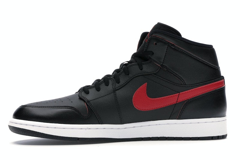 Jordan 1 Retro Mid Black Team Red