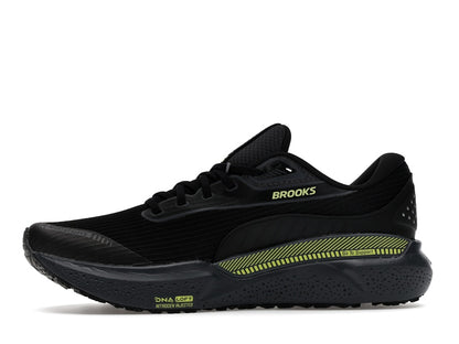 Brooks Adrenaline GTS 24 Weatherized Black Ebony New Yellow