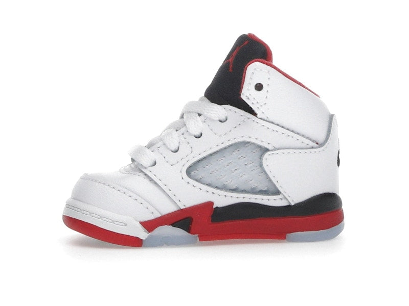 Jordan 5 Retro Fire Red Black Tongue (2025) (TD)
