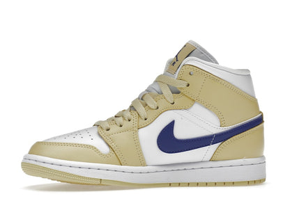 Jordan 1 Mid Lemon Wash Lapis (Women's)