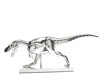 Hajime Sorayama T-Rex Cyborg Dinosaur Figure Silver
