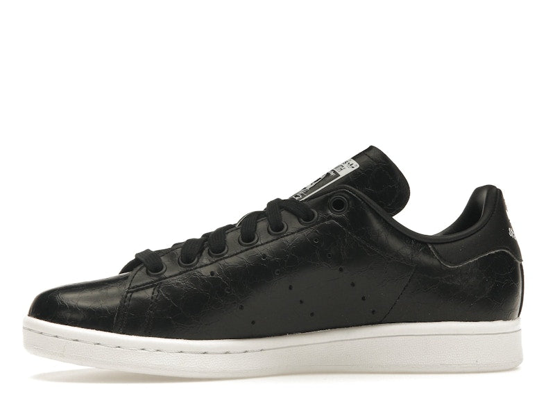 adidas Stan Smith Cracked Leather Black Gold (Women's)