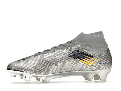 Nike Zoom Mercurial Superfly 9 Elite XXV SE FG Metallic Silver