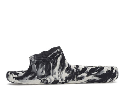 adidas Adilette 22 Slides Carbon Aluminum