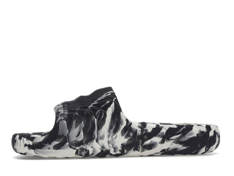 adidas Adilette 22 Slides Carbon Aluminum